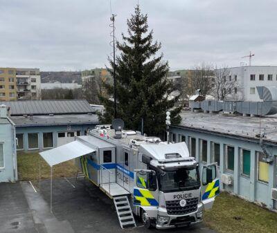 Nové unikátní Mobilní operační centrum – „JUPITER“ předáno PČR