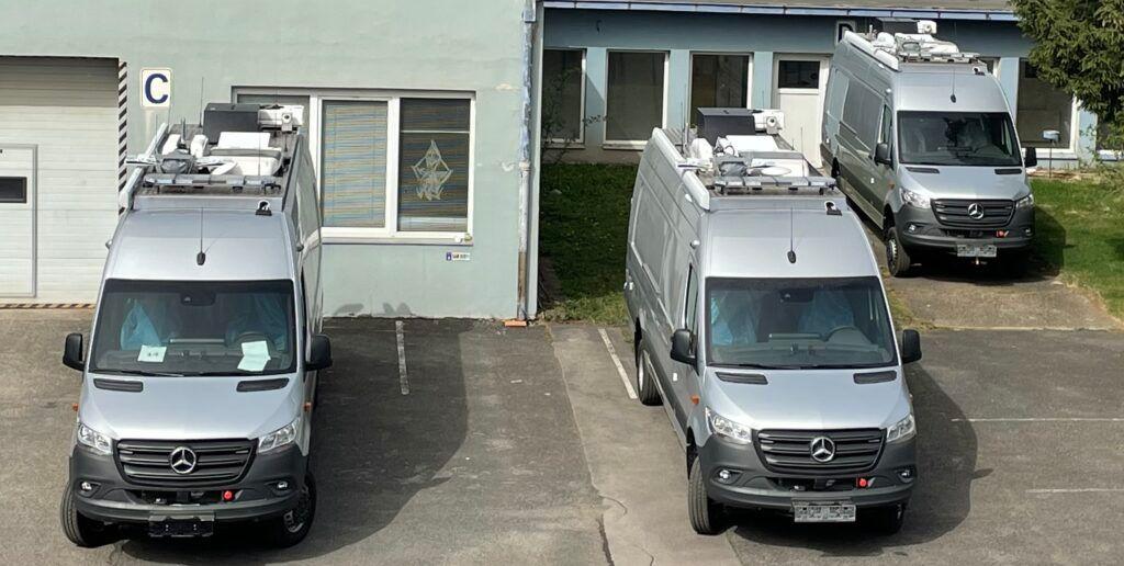 Handover of C2VAN command and control vehicles